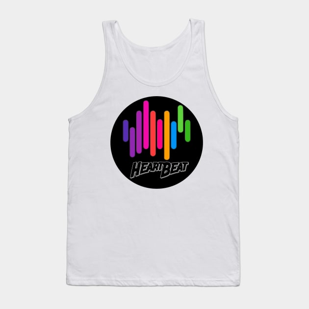 HeartBeat Music Tank Top by VM04